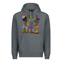 Rock this witch can be bribed with chocolate Premium Hoodie - CowGirlArtShop