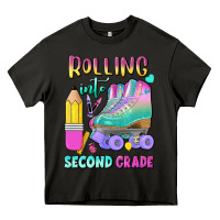 Asphalt rolling into second grade Heavy Core Tee - BundleAndBundleShop