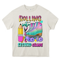 Cream rolling into second grade Heavy Core Tee - BundleAndBundleShop