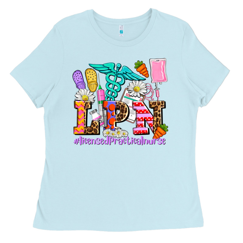 Easter Lpn Licensed Practical Nurse Ladies Tee by AdoDesignShop | Teevron