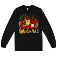 Black grinchmas Long Sleeve Tee - MaliasSmallBusiness