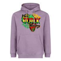 Lavender i am black history Heavyweight Hoodie - CowGirlArtShop