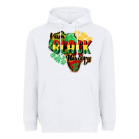 White i am black history Heavyweight Hoodie - CowGirlArtShop