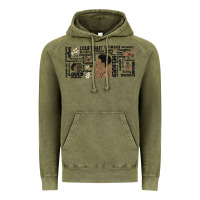 Vintage Olive black woman confident Vintage Hoodie - MaliasSmallBusiness