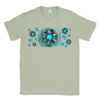 Matcha turquoise gemstone sunflower Classic Tee - JahusDesignShop