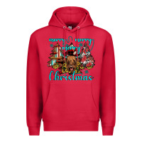 Cardinal merry christmas Premium Hoodie - JahusDesignShop