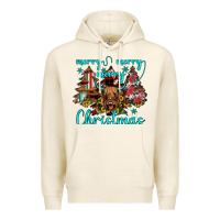 Tofu merry christmas Premium Hoodie - JahusDesignShop