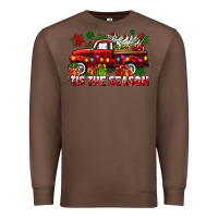 Chestnut tis the season christmas truck Premium Sweatshirt - CowGirlArtShop