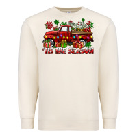 Sandshell tis the season christmas truck Premium Sweatshirt - CowGirlArtShop