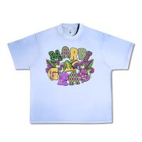 Grape Ice mardi gras Urban Heavy Tee - MaliasSmallBusiness