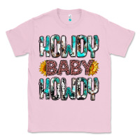 Bubblegum Pink western howdy baby howdy Classic Tee - NancyCooperArtShop