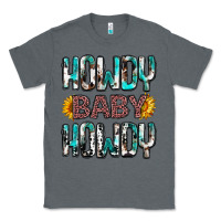 Charcoal Heather western howdy baby howdy Classic Tee - NancyCooperArtShop