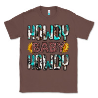 Chestnut western howdy baby howdy Classic Tee - NancyCooperArtShop