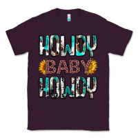 Plum western howdy baby howdy Classic Tee - NancyCooperArtShop