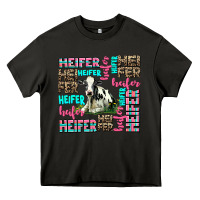 Asphalt heifer Heavy Core Tee - AdoDesignShop