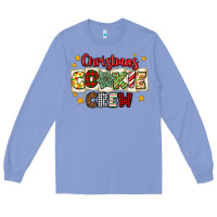 Colony Blue Christmas cookie crew Long Sleeve Tee - MaliasSmallBusiness