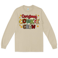 Mushroom Christmas cookie crew Long Sleeve Tee - MaliasSmallBusiness