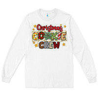 White Christmas cookie crew Long Sleeve Tee - MaliasSmallBusiness