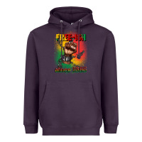 Plum free ish since 1865 juneteenth Heavyweight Hoodie - CowGirlArtShop
