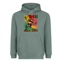 Sage free ish since 1865 juneteenth Heavyweight Hoodie - CowGirlArtShop