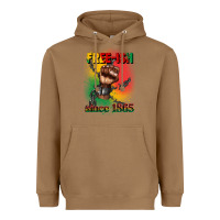 Toasted Coconut free ish since 1865 juneteenth Heavyweight Hoodie - CowGirlArtShop