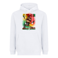 White free ish since 1865 juneteenth Heavyweight Hoodie - CowGirlArtShop
