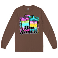 Chestnut tea junkie Long Sleeve Tee - JahusDesignShop