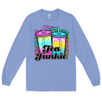 Colony Blue tea junkie Long Sleeve Tee - JahusDesignShop