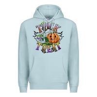 Blue Mist trick or treat Premium Hoodie - CowGirlArtShop