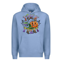 Colony Blue trick or treat Premium Hoodie - CowGirlArtShop