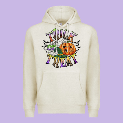 Trick Or Treat Premium Hoodie Designed By Cowgirlartshop