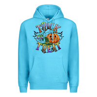 Ocean Blue trick or treat Premium Hoodie - CowGirlArtShop