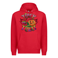 Red trick or treat Premium Hoodie - CowGirlArtShop