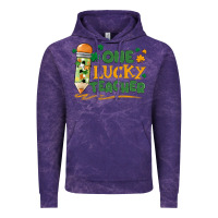 Cloud Purple one lucky teacher Vintage Hoodie - MaliasSmallBusiness