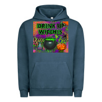 Pigment Midnight Navy drink up witches tumbler Urban Hoodie - BundleAndBundleShop