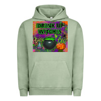 Pigment Oil Green drink up witches tumbler Urban Hoodie - BundleAndBundleShop