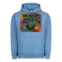 Pigment Pebble Blue drink up witches tumbler Urban Hoodie - BundleAndBundleShop