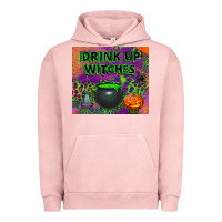Pigment Salmon drink up witches tumbler Urban Hoodie - BundleAndBundleShop