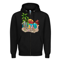 Black take it easy Zipper Hoodie - NancyCooperArtShop