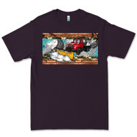 Plum snow truck sippy cup Premium Tee - Artiststas