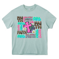 Arona faith with cross Heavy Core Tee - AdoDesignShop