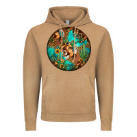 Vintage Camel western pattern circle Vintage Hoodie - Jasminsmagicworld