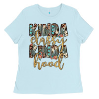 Baby Blue kinda classy kinda hood Ladies Tee - JahusDesignShop