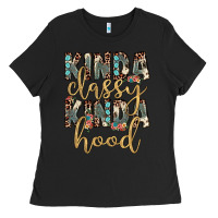 Black kinda classy kinda hood Ladies Tee - JahusDesignShop