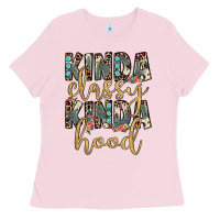 Bubblegum Pink kinda classy kinda hood Ladies Tee - JahusDesignShop