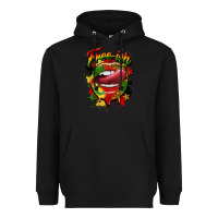 Black free ish juneteenth lips Heavyweight Hoodie - CowGirlArtShop