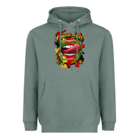 Sage free ish juneteenth lips Heavyweight Hoodie - CowGirlArtShop