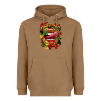 Toasted Coconut free ish juneteenth lips Heavyweight Hoodie - CowGirlArtShop