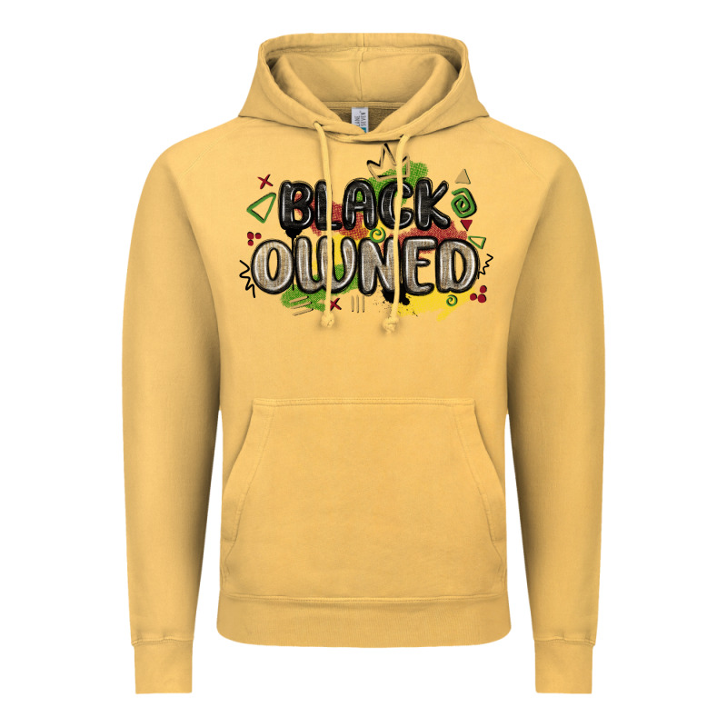 Black Owned Vintage Hoodie by MaliasSmallBusiness | Teevron