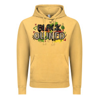 Vintage Mustard black owned Vintage Hoodie - MaliasSmallBusiness
